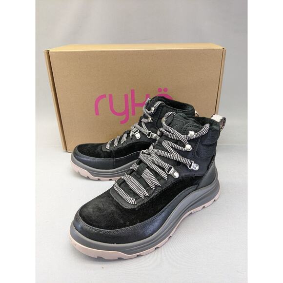Ryka Women's Halo Winter Boot Water Repellent Black Size US 5M - Picture 1 of 9